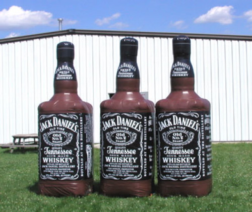 Inflatable Cans and Bottles jack daniels-10'